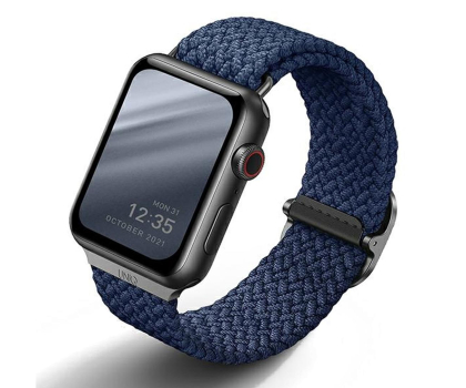Pasek i akcesoria do zegarków Uniq Pasek Aspen do Apple Watch 40/41/42 mm oxford blue